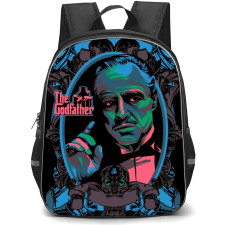 The GodFather Backpack StudentPack - The GodFather Movie Colorful Illustration Art On Black Background