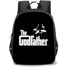 The GodFather Backpack StudentPack - The GodFather Movie Logo On Black Background