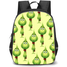 The Grinch Backpack StudentPack - The Grinch Cartoon Standing Pattern Art Poster