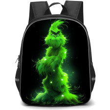 The Grinch Backpack StudentPack - The Grinch Standing Digital Art On Dark Background