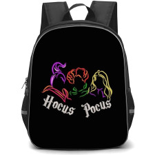 Hocus Pocus Backpack School Bag StudentPack - Character Portrait Line Art Poster