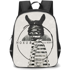 Hokum Adam Scott Backpack School Bag StudentPack - Adam Scott Glitch Rabbit Poster