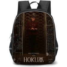 Hokum Alby Backpack School Bag StudentPack - Alby Hotel Elevator Poster