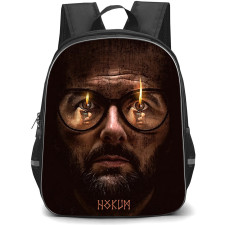 Hokum Ohm Bauman Backpack School Bag StudentPack - Ohm Bauman Burning Reflection Poster