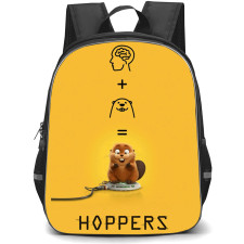 Hoppers Backpack School Bag StudentPack - Brain Minimal Poster