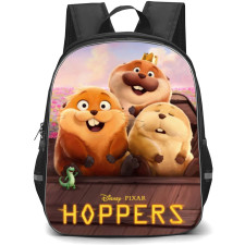 Hoppers Backpack School Bag StudentPack - Hoppers Riding Boat Series Poster