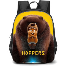 Hoppers Ellen Bear Backpack School Bag StudentPack - Ellen Bear Biting Series Poster