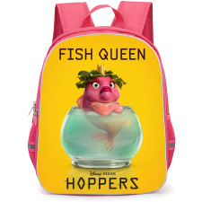 Hoppers Fish Queen Backpack School Bag StudentPack - Fish Queen Portrait Series Poster