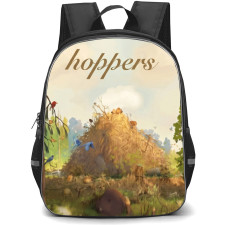 Hoppers Backpack School Bag StudentPack - Forest In Oil Paint Series Poster