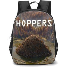 Hoppers Backpack School Bag StudentPack - Lake Beaver Poster