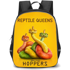 Hoppers Reptile Queen Backpack School Bag StudentPack - Reptile Queen Portrait Series Poster
