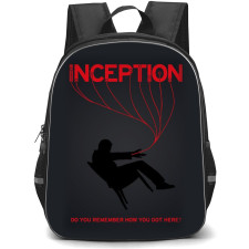 Inception Backpack StudentPack - Inception 2010 Movie Logo Concept Art On Dark Background