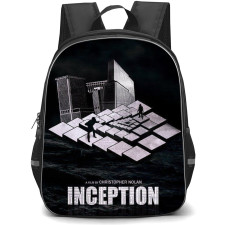 Inception Backpack StudentPack - Inception Timeline Black And White Poster
