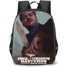 Inglourious Bastards Backpack StudentPack - Inglourious Bastards Brad Pitt Holding Knife Poster