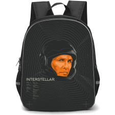 Interstellar Backpack StudentPack - Interstellar Movie Matthew Avatar Illustration Art