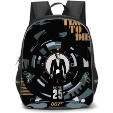 James Bond 007 Backpack StudentPack - James Bond 007 Daniel Craig On Illustration Art Alternative Poster