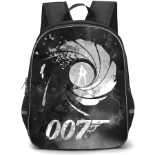 James Bond 007 Backpack StudentPack - James Bond 007 Daniel Craig Minimalist Poster