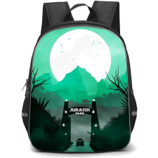 Jurassic Park Backpack StudentPack - Jurassic Park Lost Word Canvas Art