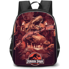 Jurassic Park Backpack StudentPack - Jurassic Park Movie Alternative Poster