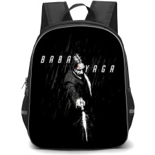 John Wick Backpack StudentPack - John Wick Baba Yaga Grayscale Poster