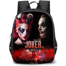 Joker 2 Backpack Student Pack - Harley Quinn And Joker Teaser Post er