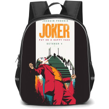 Joker Backpack StudentPack - Joker Movie Poster Illustration Art