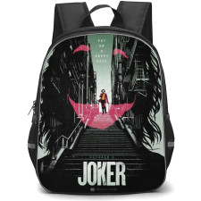 Joker Backpack StudentPack - Joker Silhouette Put On A Happy Face Poster