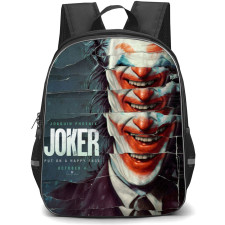Joker Backpack StudentPack - Joker Smiling Splitted Poster
