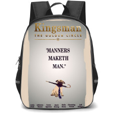 Kingsman Backpack StudentPack - Kingsman The Golden Circle Poster