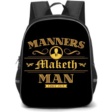 Kingsman Backpack StudentPack - Kingsman Manners Maketh Man Poster