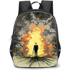 Kingsman Backpack StudentPack - Kingsman Society of Men Illustration Art