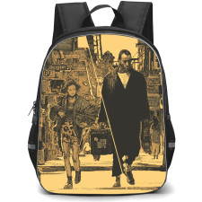 Leon Backpack StudentPack - Leon The Professional Movie Retro Art By Krzysztof Domaradzki Poster
