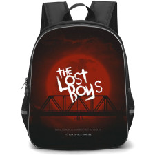 The Lost Boys Backpack StudentPack - The Lost Boys Red Moon Background