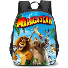 Madagascar Backpack StudentPack - Madagascar 02 2008 Movie Poster