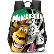Madagascar Backpack StudentPack - Madagascar 3 Funy Poster