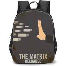 The Matrix Backpack StudentPack - The Matrix Reloaded 2003 Illustration Art