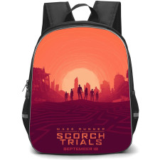 The Maze Runner Backpack StudentPack - The Maze Runner Scorch Trails Minimalist Poster