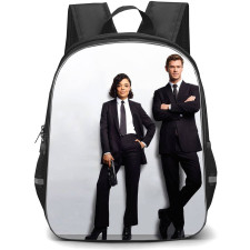 Men In Black Backpack StudentPack - Men In Black 2019 Molly And Agent H Standing Poster