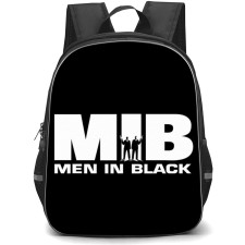 Men In Black Backpack StudentPack - Men In Black Movie Logo On Black Background