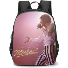 Michael Jafar Jackson Backpack School Bag StudentPack - Jafar Jackson Singing On Stage Poster