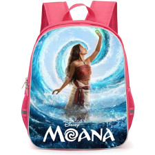 Moana Backpack School Bag StudentPack - Moana Ocean Wave Spiral Magic Poster