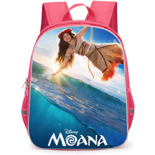 Moana Backpack School Bag StudentPack - Moana Sunset Wave Paradise Poster