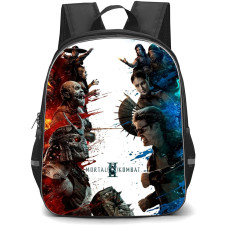 Mortal Kombat II Backpack School Bag StudentPack - Mortal Kombat II Official Movie Poster