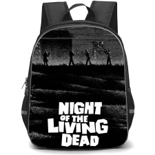 Night Of The Living Dead Backpack StudentPack - House Grayscale Poster