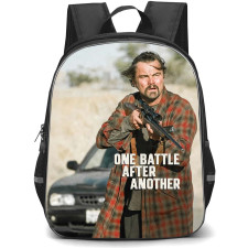 One Battle After Another Zoyd Wheeler Backpack School Bag StudentPack - Zoyd Wheeler Aiming Rifle Poster