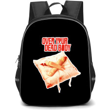 Over Your Dead Body Backpack School Bag StudentPack - Over Your Dead Body Finger Ripped Sticker