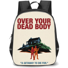Over Your Dead Body Backpack School Bag StudentPack - Over Your Dead Body Silhouette Series Poster