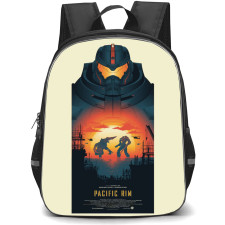 Pacific Rim Backpack StudentPack - Pacific Rim Movie Alternative Movie Poster