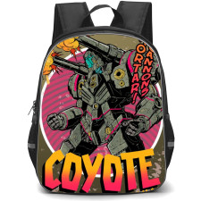 Pacific Rim Backpack StudentPack - Pacific Rim Coyote Tango Cartoon Art Poster