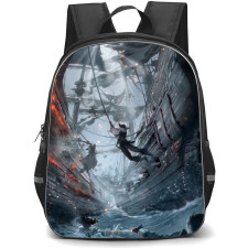 Pirate Of The Caribbean Backpack StudentPack - Pirate Of The Caribbean Battle In The Ocean Poster